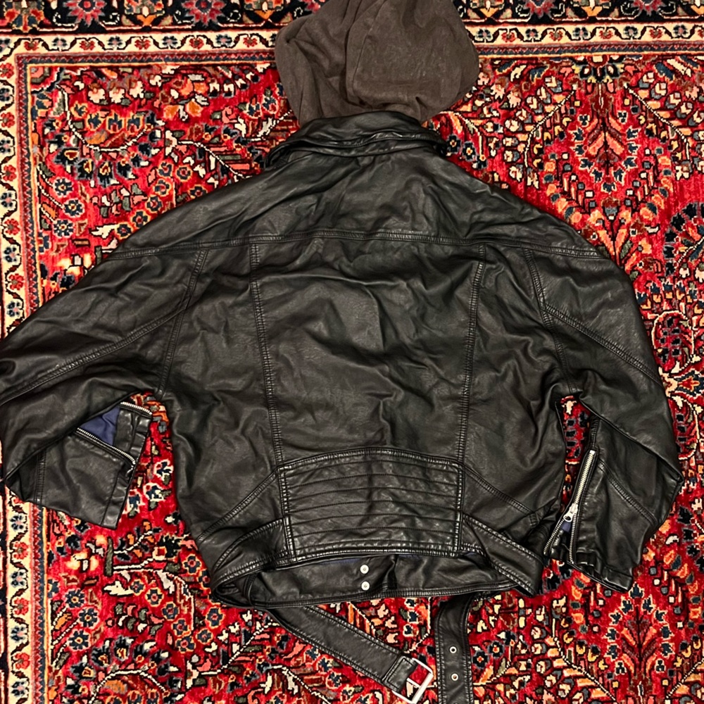 Free People Vegan Leather Moto Jacket - Picture 7 of 7